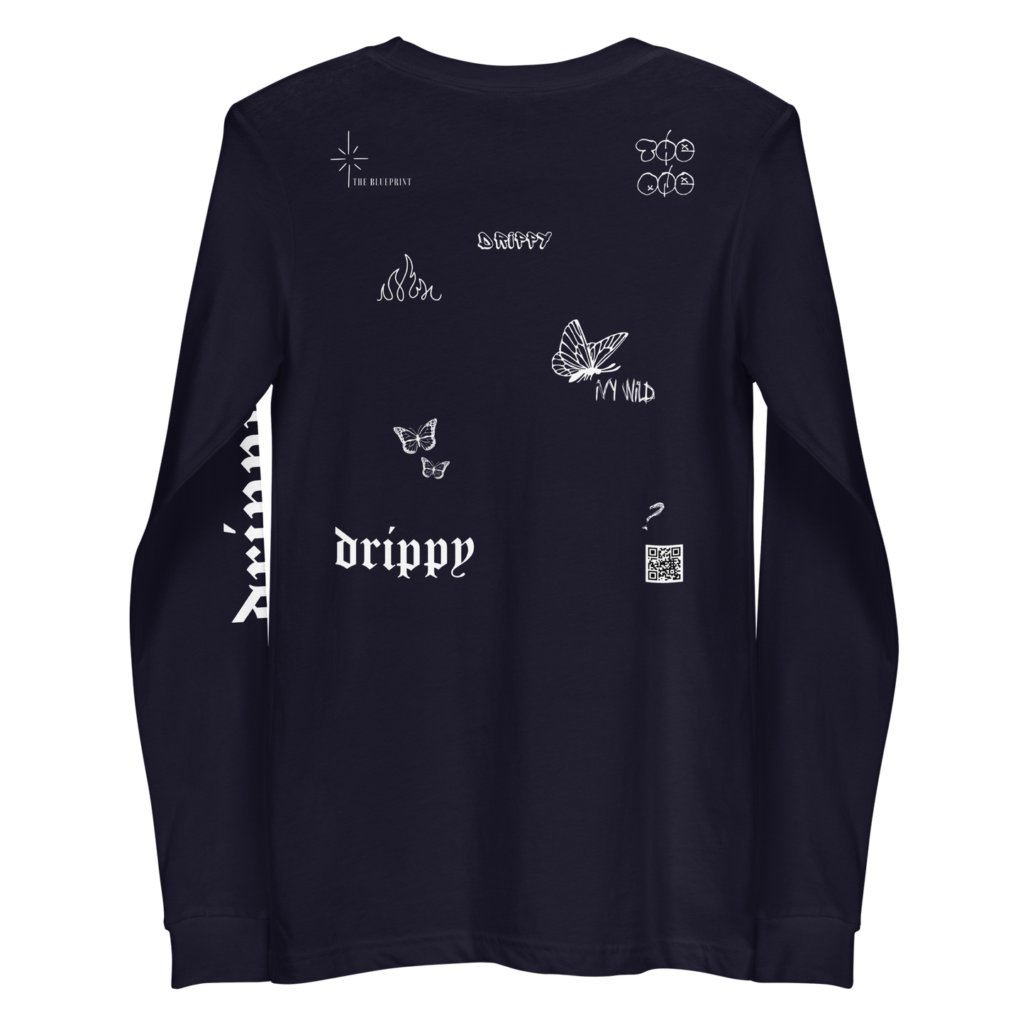 OVERSIZED LONG SLEEVE GRAFITTI TEE | SS01 COLLECTION