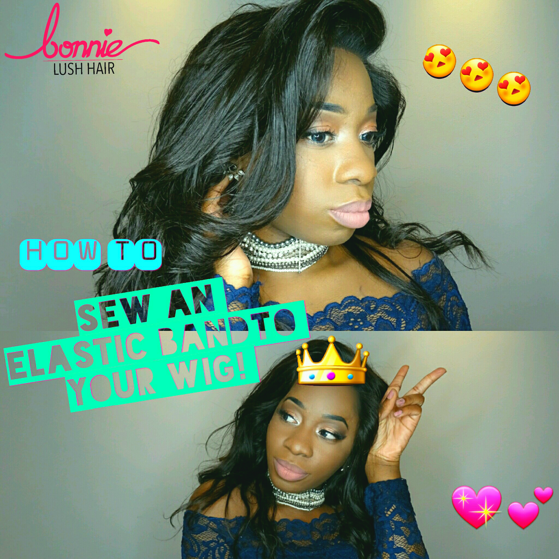 HOW TO ADD AN ELASTIC BAND TO YOUR WIG!