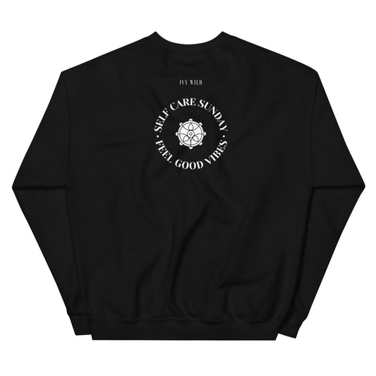 SELF CARE SUNDAY BACK PRINT SWEATSHIRT | SS01 Collection