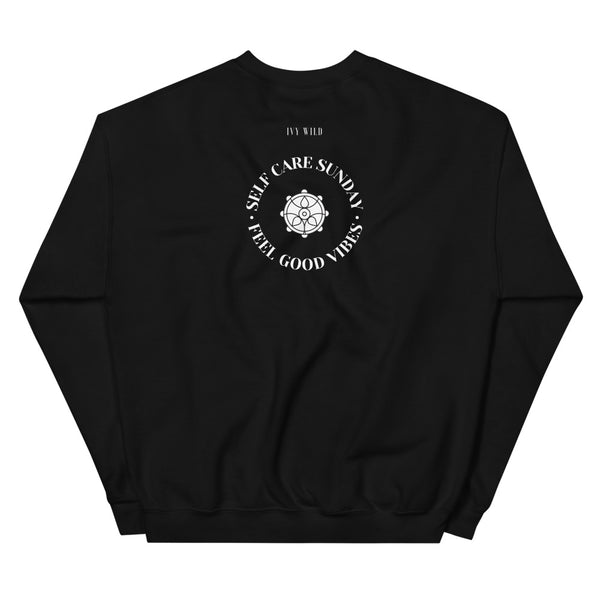 SELF CARE SUNDAY BACK PRINT SWEATSHIRT | SS01 Collection